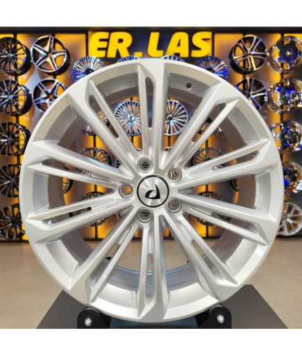 4 Adet BK-5936 8*19 5*112 ET45 57,1 SHINY SILVER JANT (Takım)