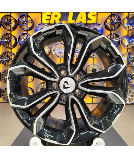 4 Adet BK-5961 7,5*18 5*114,3 ET45 64,1 BLACK MACK JANT (Takım)