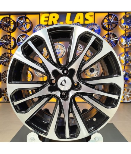 4 Adet BKY-0057 7*17 4*100 ET40 60,1 BLACK MACHINED JANT (Takım)