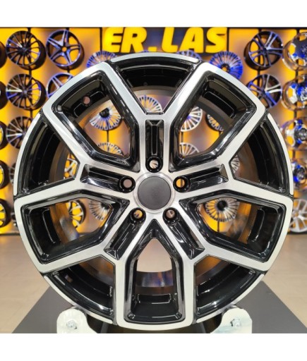 4 Adet DY-946 7*16 5*98 ET39 58,1 BLACK MACK JANT (Takım)