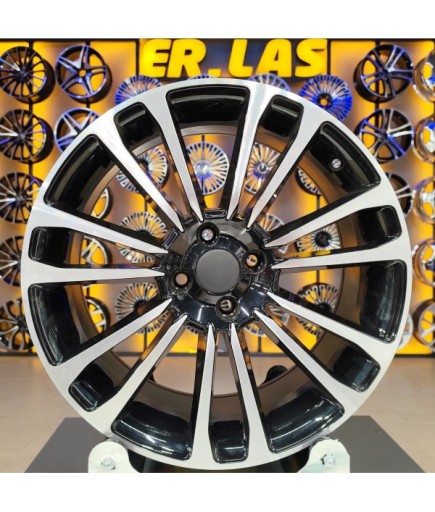 4 Adet DY-957 7,5*17 4*98 ET39 58,1 BLAC MACK JANT (Takım)