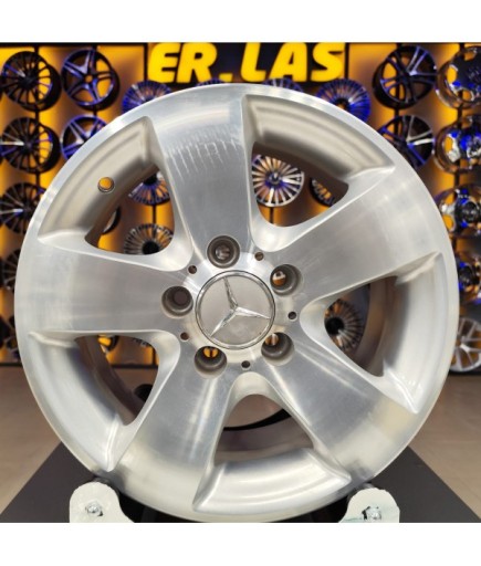 4 Adet KM-90015 6,5*15 5*112 ET35 66,1 SILVER JANT (Takım)