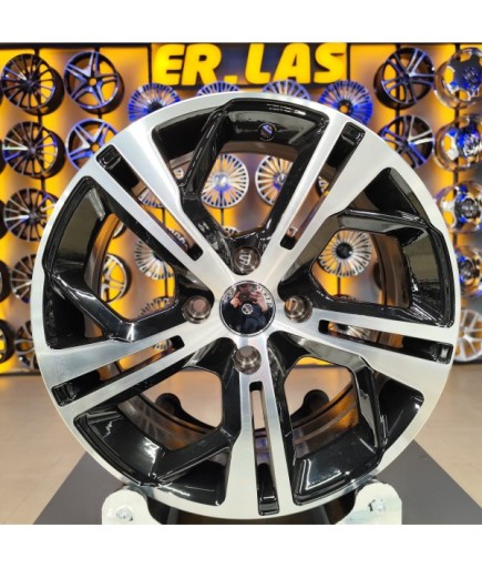 4 Adet PRO-65139 6,5*16 4*108 ET25 65,1 BLACK MACK JANT (Takım)