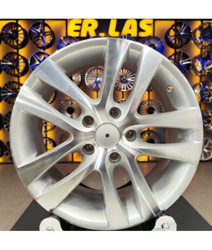 4 Adet SLK-1265 6,5*16 5*112 ET45 57,1 SILVER JANT (Takım)