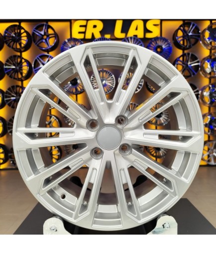 4 Adet SONIC 7615 6.5*16 4*100 ET35 67.1 SILVER JANT (Takım)