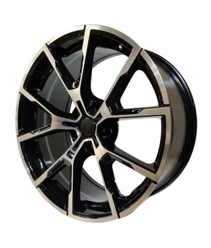 4 Adet BK-5601 9*18 5*120 ET37 72,6 BLACK MACK JANT (Takım)