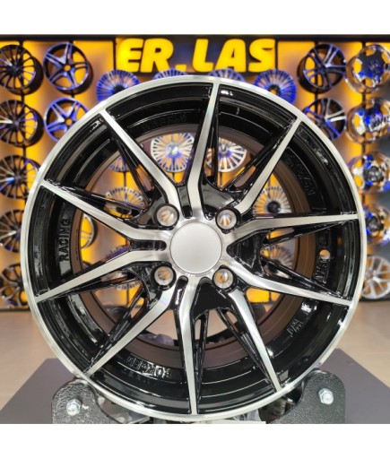 4 Adet PRO-35442 6*13 4*100 ET25 73.1 BLACK MACK JANT (Takım)