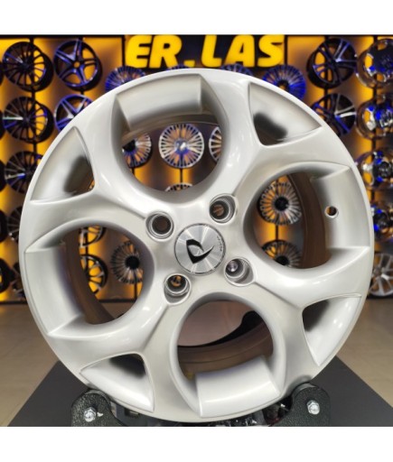 4 Adet BK-530 6.5*15 4*108 ET40 63.3 HYP SILVER JANT (Takım)