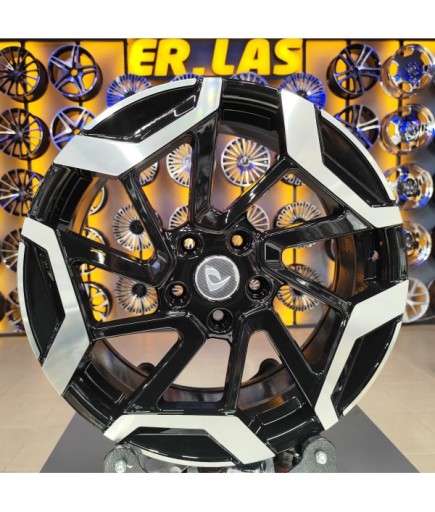 4 Adet BK-3S1080 7.5*18 5*114.3 ET50 67.1 BLACK MACK JANT (Takım)