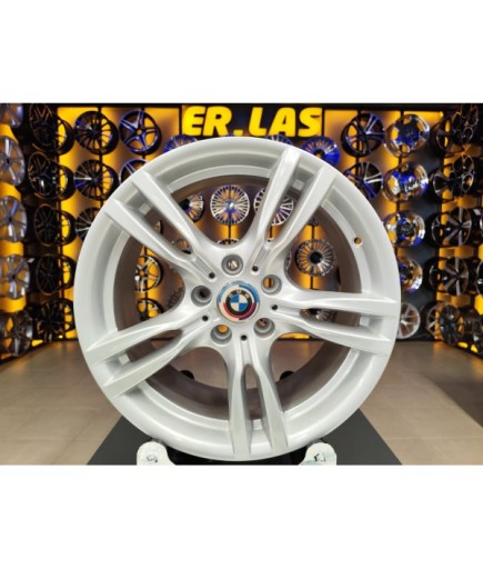 4 Adet BMW ORIJINAL 8-9*18 5*120 ET34 72.6 SILVER JANT REVİZE EDİLMİŞ  (Takım)