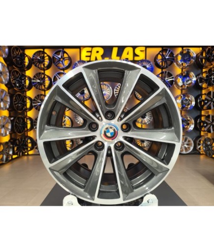4 Adet BMW ORIJINAL 8*17 5*120 ET30 72.6 GUN MACK JANT REVİZE EDİLMİŞ (Takım)