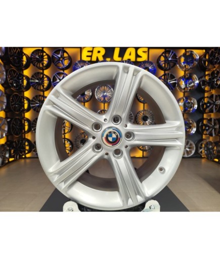 4 Adet BMW ORIJINAL 7.5*17 5*120 ET37 72.6 SILVER JANT REVİZE EDİLMİŞ (Takım)
