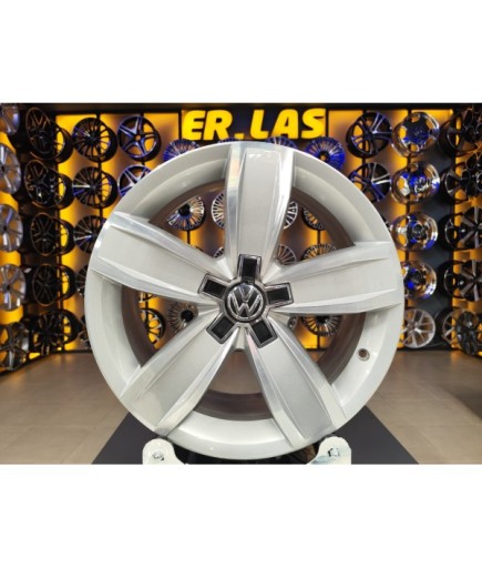 4 Adet VOLKSWAGEN ORIJINAL 7*17 5*112 ET40 57.1 SILVER JANT REVİZE EDİLMİŞ (Takım)