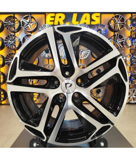 4 Adet BK-5516 7.5*17 5*108 ET40 65.1 BLACK MACK JANT (Takım)