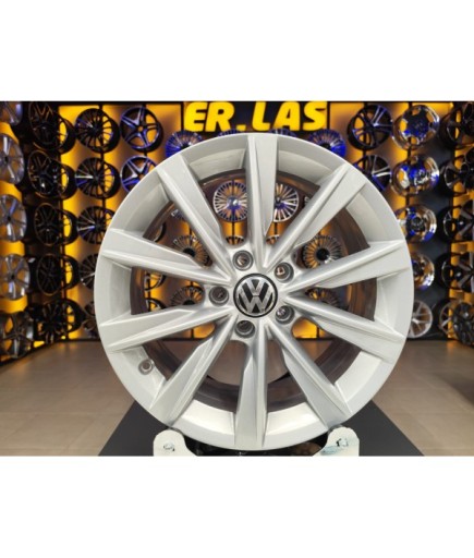 4 Adet VOLKSWAGEN ORIJINAL 7*17 5*112 ET43 57.1 SILVER JANT REVİZE EDİLMİŞ (Takım)