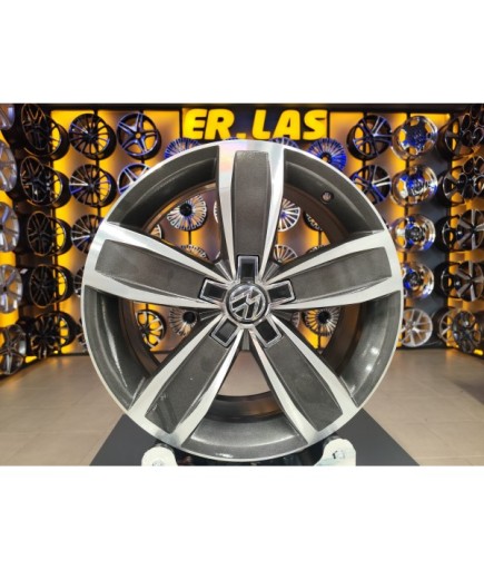 4 Adet VOLKSWAGEN ORIJINAL 7*17 5*112 ET40 57.1 GUN MACK JANT REVİZE EDİLMİŞ (Takım)