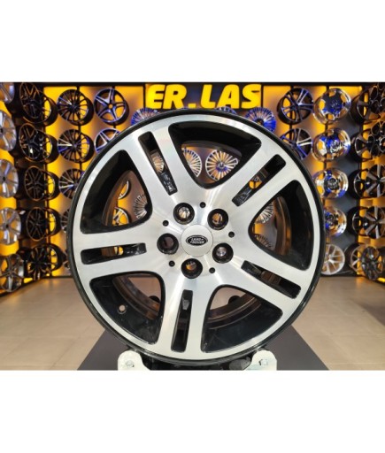 4 Adet LAND ROVER ORIJINAL 8*18 5*120 ET53 72.6 BLACK MACK JANT REVİZE EDİLMİŞ (Takım)