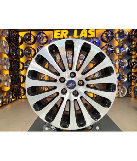 4 Adet FORD ORIJINAL 7*17 5*108 ET50 63.4 BLACK MACK JANT REVİZE EDİLMİŞ (Takım)