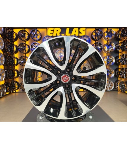4 Adet FİAT ORIJINAL 6.5*16 5*98 ET39 58.1 BLACK MACK JANT REVİZE EDİLMİŞ (Takım)