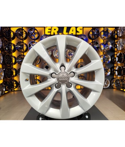 4 Adet AUDİ ORIJINAL 8*17 5*112 ET39 57.1 SILVER JANT REVİZE EDİLMİŞ (Takım)