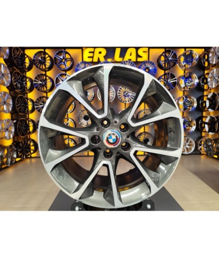4 Adet BMW ORIJINAL 8-9*19 5*120 ET45 72.6 GUN MACK JANT REVİZE EDİLMİŞ (Takım)