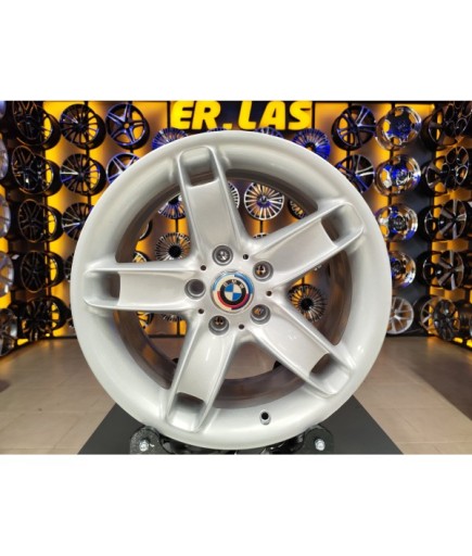 4 Adet BMW ORIJINAL 8*17 5*120 ET20 72.6 SILVER JANT REVİZE EDİLMİŞ  (Takım)