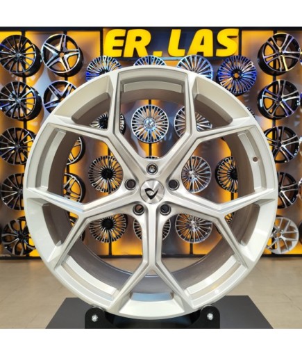 4 Adet BK-1090 9,5*21 5*112 ET28 66,45 HYPER SILVER JANT (Takım)