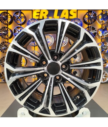 4 Adet DY-605 6,5*15 5*100 ET39 54,1 BLACK JANT (Takım)