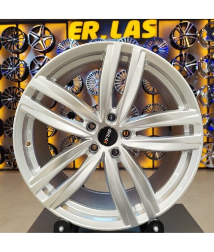 4 Adet SLK-1611 8,5*19 5*112 ET45 57,1 HYPER SILVER JANT (Takım)
