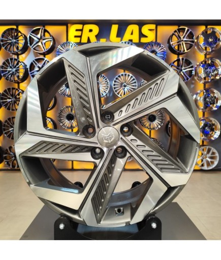 4 Adet TORK-9364 7,5*19 5*114,3 ET50 67,1 GUN MACK JANT (Takım)