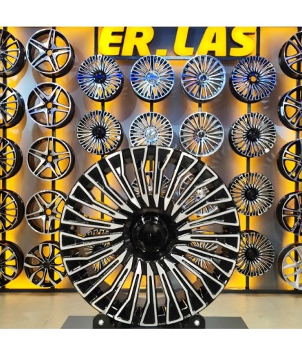 4 Adet SONIC 1023 9*18 5*112 ET48 66.6 BLACK MACK JANT (Takım)