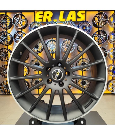 4 Adet TORK-4818 8*19 5*112 ET43 66.6 MAT.BLACK JANT (Takım)