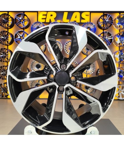 4 Adet SONIC 7702 7.5*17 4*100 ET35 73.1 BLACK JANT (Takım)