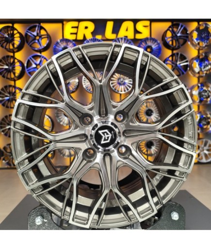 4 Adet TORK-3366 5.5*13 4*100 ET35 73.1 GUN MACK JANT (Takım)