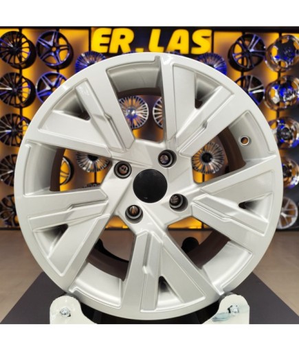 4 Adet R1-238 6.5*15 4*108 ET20 65.1 SILVER JANT (Takım)