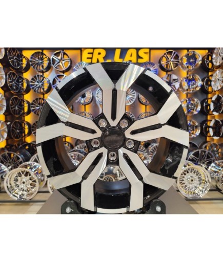 4 Adet DY-1266 7*16 5*114.3 ET40 66.1 BLACK MACK JANT (Takım)