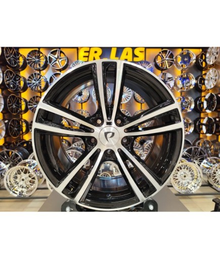 4 Adet BK-5739 8*17 5*120 ET35 72.56 BLACK MACK XL JANT (Takım)