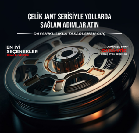 Çelik Jantlarda Büyük Fırsat! Dayanıklılık ve Şıklığı Bir Arada Keşfedin