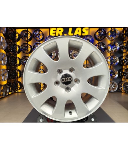 4 Adet AUDİ ORIJINAL 7*16 5*112 ET45 57.1 SILVER JANT REVİZE EDİLMİŞ (Takım)