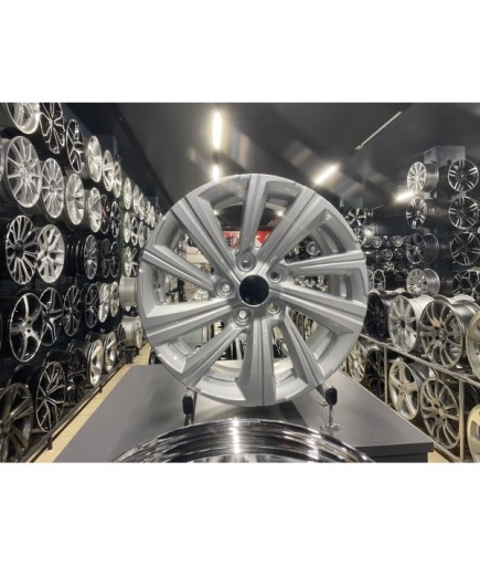 4 Adet R1-337 6.5*16 5*108 ET40 73.1 SILVER JANT (Takım)