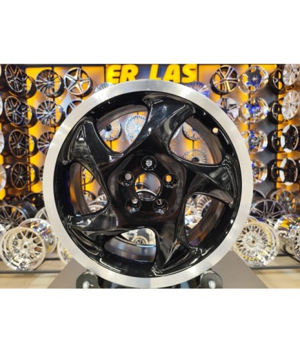 4 Adet ARC-L963 7*16 5*100 ET35 73,1 BLACK MACK JANT (Takım)