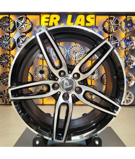 2 Adet BK-5434 8*19 5*112 ET45 66,56 BLACK MACK JANT (Takım)