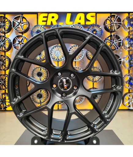 4 Adet SLK-8018 9,5*19 5*112 ET43 73,1 MAT BLACK JANT (Takım)