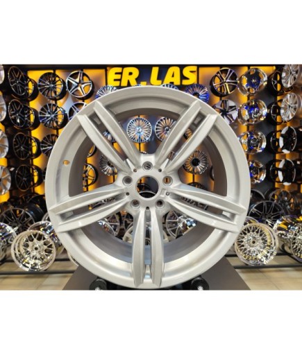 4 Adet R1-138 8.5*18 5*120 ET35 SILVER JANT REVİZE EDİLMİŞ  (Takım)