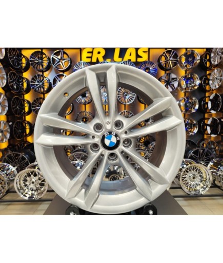 4 Adet BMW ORIJINAL 8*18 5*120 ET34 72.6 SILVER JANT REVİZE EDİLMİŞ (Takım)