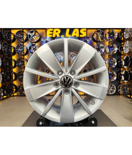4 Adet VOLKSWAGEN ORIJINAL 7*16 5*112 ET44 57.1 SILVER REVİZE EDİLMİŞ (Takım)
