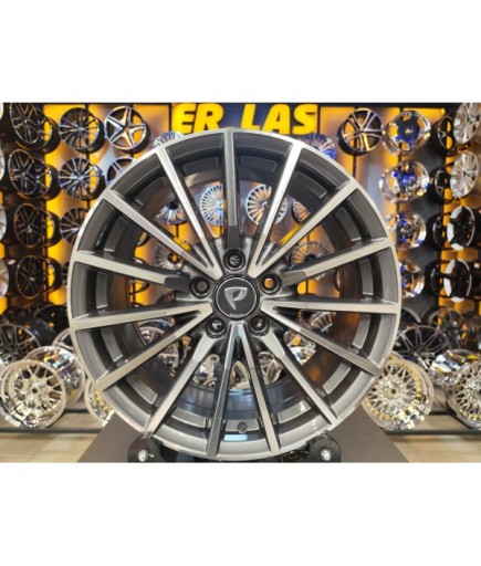 4 Adet BK-5246 7.5*17 5*112 ET42 66.45 GUN MAC JANT  (Takım)