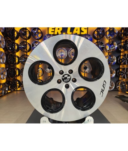 4 Adet SATO-185182 8.5*18 5*100 ET33 BLACK MACK JANT REVİZE EDİLMİŞ (Takım)