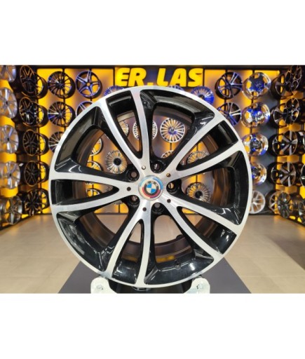 4 Adet BMW ORIJINAL 8-9*19 5*120 ET33 72.6 BLACK MACK JANT REVİZE EDİLMİŞ (Takım)