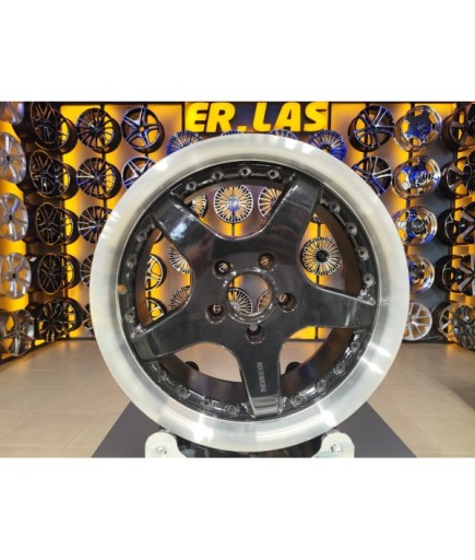 4 Adet KT6 8*17 5*120 ET35 BLACK MACK JANT REVİZE EDİLMİŞ (Takım)